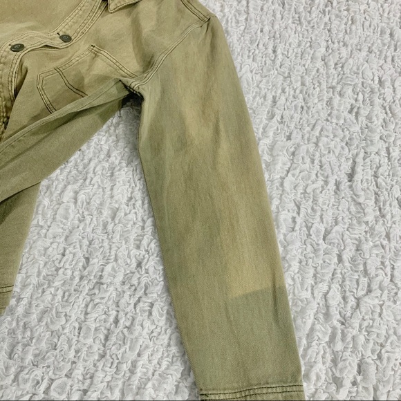 O’Neill La Seine Twill Chore Jacket, Olive, Small - Picture 7 of 8